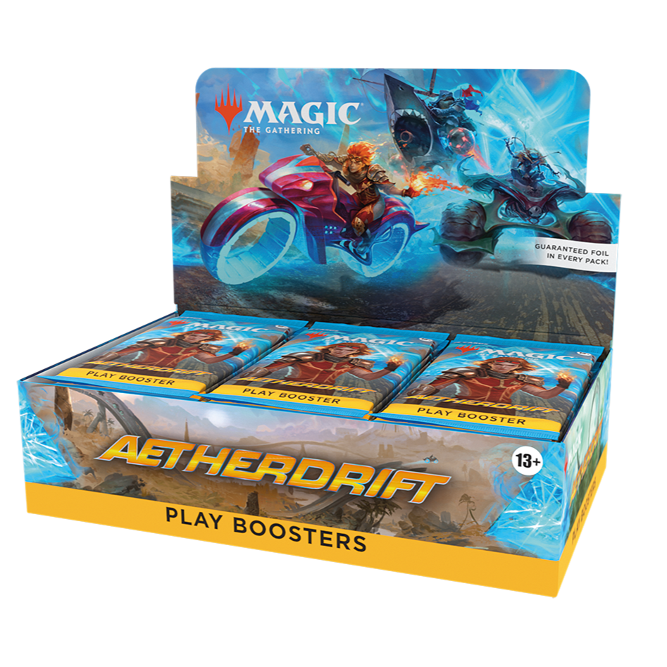 Magic the Gathering - Aetherdrift - Play Booster Display - englisch - Card Club