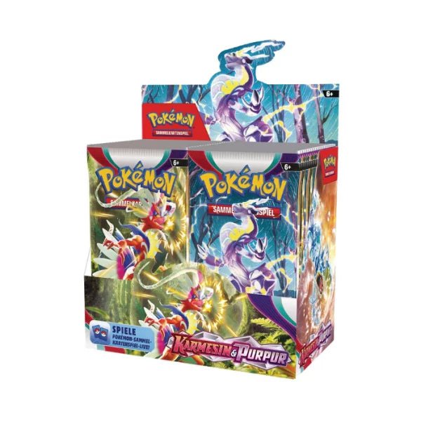 Pokemon - Karmesin & Purpur Display (36 Booster) - deutsch - Card Club