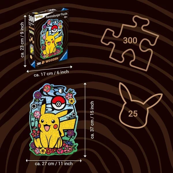 Pokemon - Pokemon Pikachu - Puzzle 300 Teile - Card Club