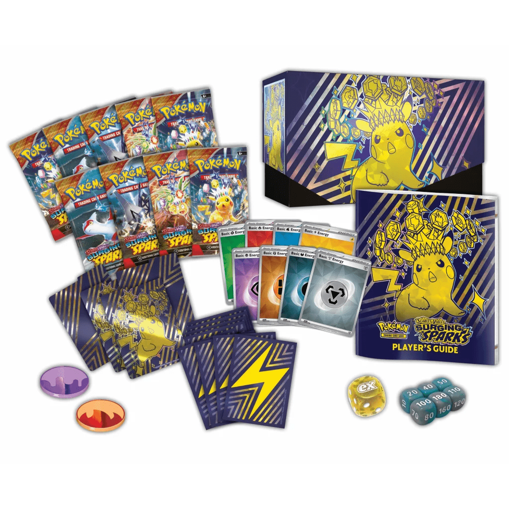 Pokemon - Stürmische Funken - Top Trainer Box - deutsch - Card Club